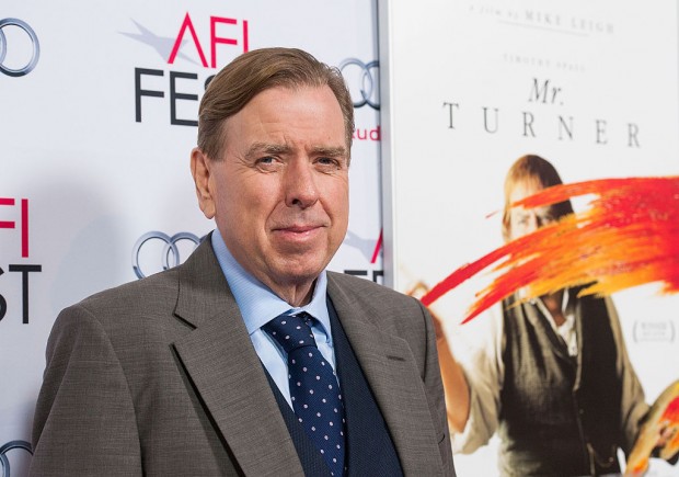 HOLLYWOOD, CA - NOVEMBER 09: Actor Timothy Spall arrives at AFI FEST 2014 Presented By Audi Special Screening Of 