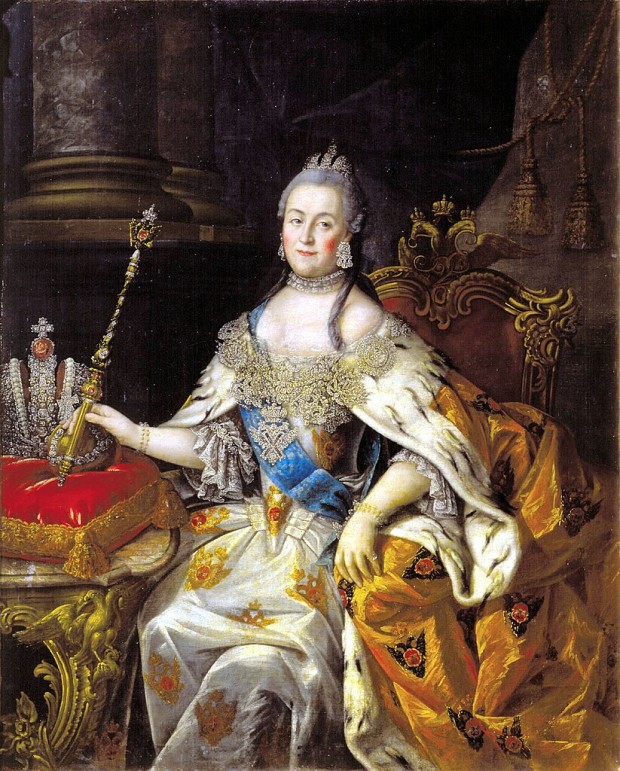 Portrait of Catherine II of Russia (1729-1796)
