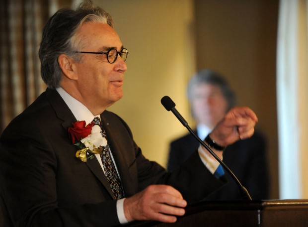 BEVERLY HILLS, CA - FEBRUARY 23: Composer Howard Shore attends the 2011 Academy Awards Canadian Nominees Luncheon hosts by the Consul General Of Canada at the Beverly Wilshire Four Seasons Hotel on February 23, 2012 in Beverly Hills, California.