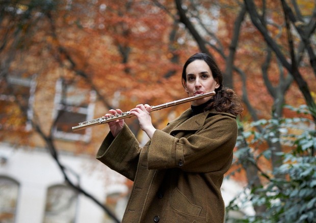 Flautist Noemi Gyori in 2021