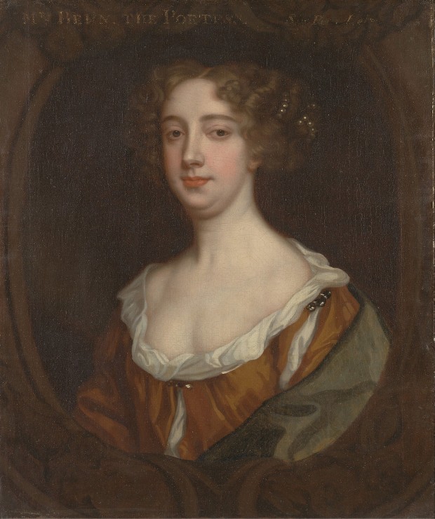 Portrait of Aphra Behn by Peter Lely
