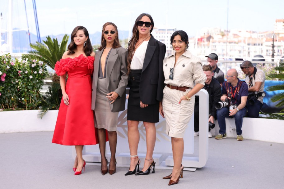 'Emilia Perez' Photocall - The 77th Annual Cannes Film Festival