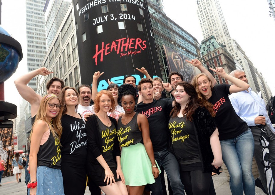 'Heathers The Musical' Cast Ring The NASDAQ Opening Bill